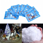10 tk/partii valge lund j&otilde;ulupulmadeks Fake Magic Instant Snow Fluffy Super imavad kaunistused
