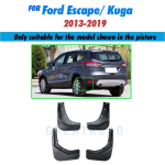 Porikaitsete komplekt Ford Kuga Escape 2013 2014 2015 2016 2017 2018 Pritsmekaitsmed Porikaitse Eesmine Tagumine Poritiiva 2013-2019 black