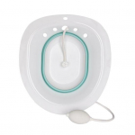 Valamu bidee ovaalne libisemiskindel kokkupandav soonega painduv plastikust hemorroidide leevendav raseda bidee naistele roheline