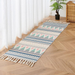Puuvillased Tuttidega Kodus Kootud Vaibad Retro Boheemlaslik Stiil Vaip Palvevaip Elutoa Vaip Magamistoa Dekoor Voodi&auml;&auml;rne Vaip Alfombra 60x90cm