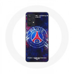 &Uuml;mbris Samsung galaxy A32 5G Paris Saint Germain PSG logo sinine punane