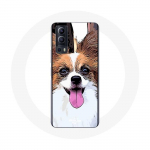 Case Vivo Y72 Continental K&auml;&auml;busspanjel Papillon Puppy Valge ja pruun