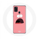 Samsung Galaxy A21S &uuml;mbris Patrick Star Spongebob Squarepants roosa