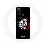 Oppo A53 Case La casa de papel El Profesor Mask Split