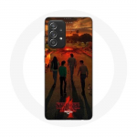 &Uuml;mbris Samsung Galaxy A52 Stranger Thingsi 4. hooaja plakatikunstiga uue teooria meeskonnad