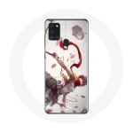 Coque pour Samsung Galaxy A21S Mikasa Ackerman Attaque des Titans Manga