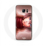 &Uuml;mbris Samsung Galaxy S7 Mikasa Ackerman Attack on Titan Anime Jaapani seeria jaoks