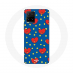 Coque pour Vivo Y21s 2021 / Y21 2021 BTS Bangtan Gar&ccedil;ons BT21 TATA de V Fond Bleu