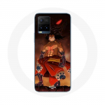 Coque pour Vivo Y21s 2021 / Y21 2021 Luffy Gear 5 One Piece Manga
