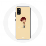 &Uuml;mbris Samsung Galaxy A41 BTS TinyTAN Animation Suga jaoks