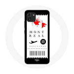 Coque Samsung Galaxy A03 Billet d'avion Montr&eacute;al Canada