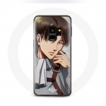 &Uuml;mbris Samsung Galaxy S9 Attack jaoks Titan Levi Ackerman Mangale