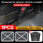 For Toyota C-HR Mustusevastane pad 1719 22 23 S&uuml;sinikkiust tagatarvikud Lisavarustus Auto salong Istme p&otilde;rutusvastane padi Kaitsematt 2017-2023 1Pcs gray