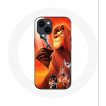 &Uuml;mbris telefonile Iphone 14 The Lion King Simba ja Mufasa &ndash; Maniacase