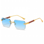 Rimless P&auml;ikeseprillid Naiste Trendikad Luksuslikud Kandilised P&auml;ikeseprillid Meestele Vintage Fashion Prillid Luksuslikud P&auml;ikeseprillid Meestele Zonnebril