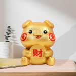 Armas notsupanga seakujuke dekoratiivne s&auml;ilituspudel, suveniiride festivali kingitus loomakuju s&uuml;nnip&auml;ev punane