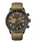 AVI-8 Hawker Hurricane Chronograph Quartz AV-4011-0E meeste k&auml;ekell roheline