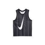 Nike Dri-Fit DNA Triibuline &Uuml;mmarguse Kaelusega Logotr&uuml;kiga Varrukateta Korvpallivest Meeste Topid Must DX0436-010 XS
