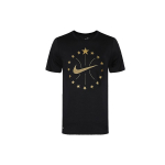 Nike Metallik Kuldne Logo Dri-Fit Korvpalli T-s&auml;rk Meeste Topid Must 913343-010 M