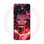 Coque Maniacase pour Samsung Galaxy A22 5G Demon Slayer Nezuko Kamado Manga anime