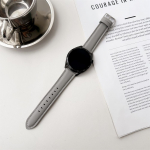 Ehtsast nahast kellarihmad 20 mm ja 22 mm koos tihvti lukuga &ndash; Napa tekstuur, mis &uuml;hildub Samsungi, HUAWEI, Amzfiti ja muuga &ndash; universaalne stiil 22mm must