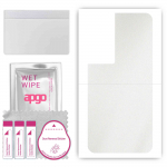 apgo Protective Skin Sticker for the back compatible with TCL 40 NXTpaper, Wrap Film, Foil, Vinyl - Pattern Matte Transparent