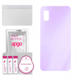 apgo Anti-Blue 9H Hybrid protective glass compatible with Sharp Aquos Wish2, flexible nano glass, great replacement for tempered glass, scratch-resist