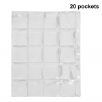 Mini Penny m&uuml;ndikogumise albumid kingitused minimalistlik stiil klassikaline m&uuml;ndihoidja leht kollektsioon rahaalbumi &uuml;mbris 20/30/42 taskut m&uuml;ntide kollektsiooni album 20 pockets