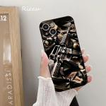 IPhone'i telefoni&uuml;mbrisele 14 11 12 Pro 8 7Plus SE X Pro 14 MAX 12 13 MINI XR XS iphone 14 Soft AK47 p&uuml;stoli kuulide telefonikaaned iphone XR