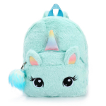 Unicorn Plush suurte silmadega seljakott Pehmed pl&uuml;&uuml;sist m&auml;nguasjad Lasteaia Laste Multifilmi Seljakott V&auml;ikese T&uuml;drukute Kott Seljakott