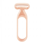 Depilatsiooninuga, Kaasaskantav k&auml;sitsi kaenlaaluse karvade raseerimisnuga, Mitte&auml;rritav nahas&otilde;bralik kaenlaaluse karvade nuga, Karvaeemaldusnuga naistele ja meestele One Size