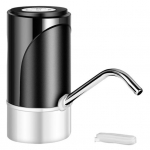 Elektriline veepumba dosaator, USB-laetav kaasaskantav, h&otilde;lpsasti kasutatav veepudelipump kodukontorisse telkimiseks must