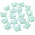 Kodus peotarbed 10 tk. Fluorestseeruv liblikas lahtised helmed, kaelakee k&otilde;rvar&otilde;ngad, ehete valmistamine. heleroheline v&auml;rv