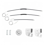 Eesmine vasakpoolne akna remondikomplekt t&auml;iskomplekt Volkswagen Transporter T5 jaoks