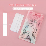 50/36 tk l&auml;bipaistev kahepoolne teip kleidi jaoks keha nahale kokkupuutevastane kleebis