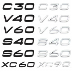 3D AWD T3 T5 T6 T8 logo embleemi m&auml;rgi kleebis auto kleebis C30 V40 V60 S40 S60 XC60 XC90 XC40 S80 S90 S80L S60L autole S90 h&otilde;be