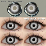 Eyeshare 1paar v&auml;rvilised kontaktl&auml;&auml;tsed silmadele Anime Cosplay v&auml;rvilised l&auml;&auml;tsed Halloweeni hullud l&auml;&auml;tsed Eye Beauty meigil&auml;&auml;tsed