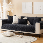 S&uuml;gistalvine &uuml;hev&auml;rviline kolmem&otilde;&otilde;tmeline žakaarmassist sametist diivanipadi kaasaegne minimalistlik libisemisvastane liiv, uus diivani r&auml;tik, kate riidest r&auml;tik 30x50cm pillowcase 1 pcs