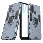 OnePlus Nord N100 Case Armour PC+TPU magnethoidiku r&otilde;nga telefoni&uuml;mbris One Plus Nord N 100 jaoks OnePlus Nord N100 tagakaas Oneplus Nord N100 tumesinine