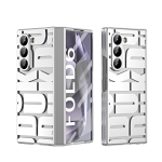 &Otilde;huke mood Samsung Galaxy Z Fold 6 5 4 3 &uuml;mbris plastikust l&auml;bipaistev tagumine liigend kaitsekile kate Mood vapustav v&auml;rv v&auml;rvikas Samsung Z Fold 6&Case roheline