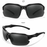 Fashion Men Sport p&auml;ikeseprillid Polarized Outdoor p&auml;ikeseprillid Naistele UV400 punane