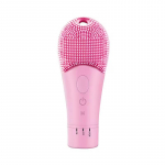 Sonic vibration waterproof skin pore Cleansing beauty product Silicone Exfoliating USB Handheld electric cleansing brush