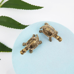 1 tk draakonkilpkonna valatud kujukeste metallist retroskulptuur t&ouml;&ouml;laua kaunistuse kingitus 1 PC