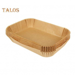 200 tk Air Fryer vooderdused Ninja Air Fryer p&auml;rgamentpaberist vooderdised &Uuml;hekordsed toiduk&otilde;lblikud ristk&uuml;likukujulised tarvikud k&uuml;psetamiseks, r&ouml;stimiseks, serveerimiseks A