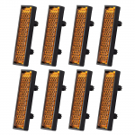 8 tk Jalgrattapedaali helkur Jalgrattapedaali helkur Jalgratta pedaali helkur Ohutus &ouml;ine jalgrattas&otilde;it helkur hoiatus