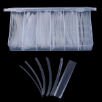 150 tk/komplekt kaasaskantav pol&uuml;olefiinist l&auml;bipaistev toru &uuml;mbris universaalne l&auml;bipaistev 100 mm 2:1 termokahanev toru