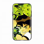 Must &uuml;mbris Xiaomi Redmi 13C Note 9 iPhone XR 7 8 14 15 11 12 13 X XS Pro Max Samsung A25 S23 S24 FE Ultra Plus Ben 10 Cartoon jaoks Redmi Note 9T 5G kuristik