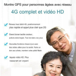 Veekindel GPS-kella 4G Wifi SOS-nupu h&auml;&auml;l kahesuunaline video