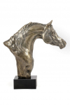 Australian Stock Horse - a large statuette with a horse, a bust on a stone base, a prestigious award in the Art-Dog brand competition.