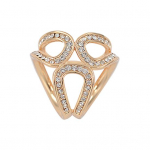 Rhinestone Garland Hoop n&ouml;&ouml;r pross siidist salli klambriga pandlahoidja ehe kingitus kuld